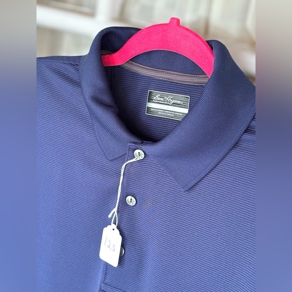 Ben Hogan Men’s Large Performance Solid Dark Blue… - image 7